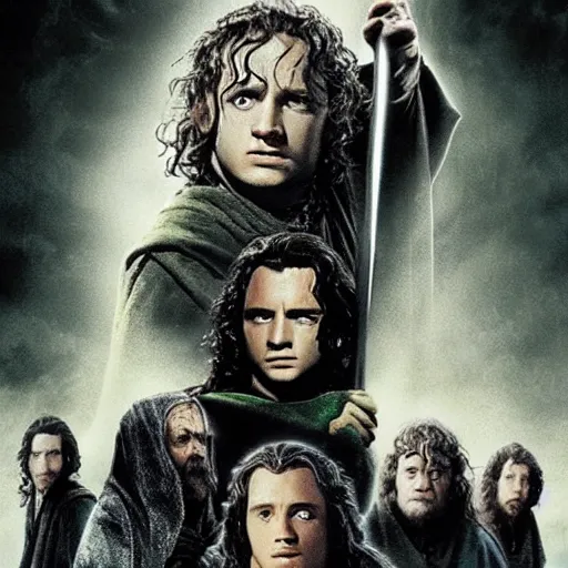 Prompt: “ lord of the rings poster, coming soon, 2 0 2 3 ”