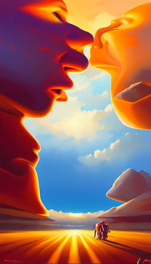 Image similar to the two complementary forces that make up all aspects and phenomena of life, by RHADS