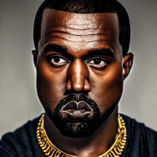 Image similar to kanye west as a jesus, Cinematic, Portrait, Ultra-HD, Beautiful Lighting, insanely detailed and intricate, 35mm, elegant, ornate, hyper realistic, super detailed