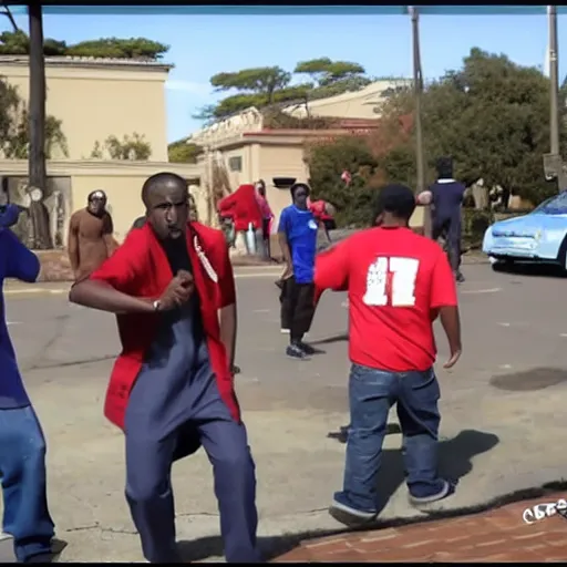 crips Vs bloods street shootout | Stable Diffusion | OpenArt
