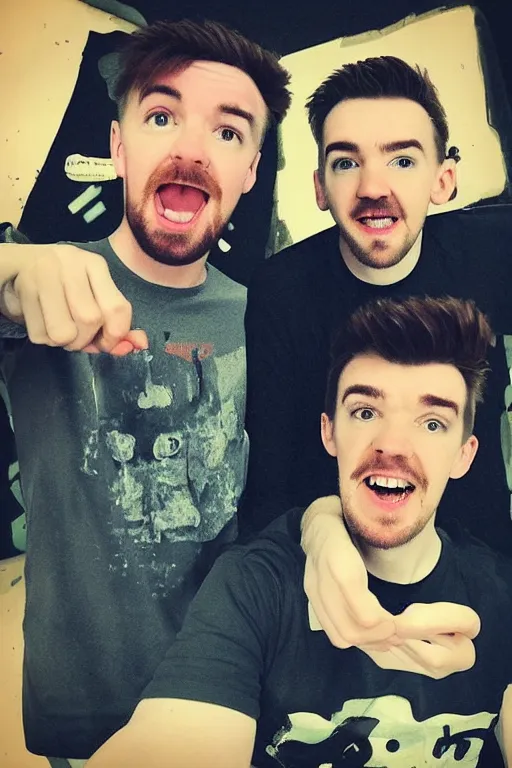 Prompt: 📷 Sean McLoughlin, jacksepticeye, irish youtuber