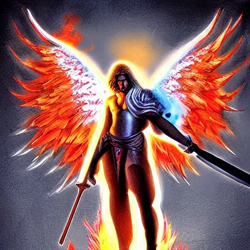biblically accurate angel, epic propaganda poster, | Stable Diffusion ...