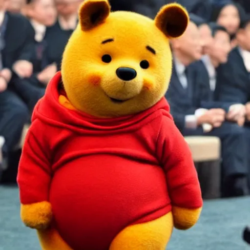 Prompt: Xi Jingping looking like Winnie the Pooh