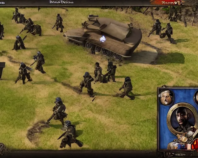 Image similar to screenshot of a crips gang member in the web browser game age of war ( 2 0 0 7 ), games by louissi, high quality