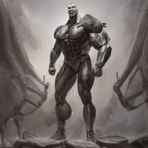 Image similar to an exaggeratedly muscular anthropomorphized horse with a magnificently muscular physique wearing a combat uniform standing in a facility, long white mane, proportionally enormous arms, equine, anthro art, furaffinity, highly detailed, digital painting, artstation, concept art, illustration, art by artgerm, greg rutkowski, ruan jia