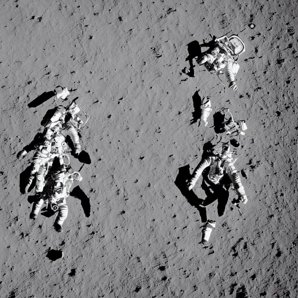 Image similar to astronaut riding a horse on the moon