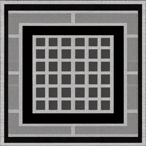 Image similar to black squares on 4 corners, symmetrical positioning