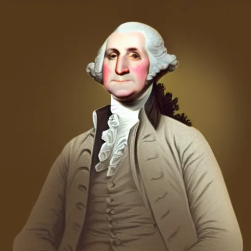 Image similar to photo of george washington as a real life person, dslr