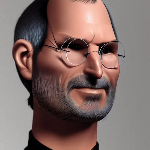 Image similar to the cult of steve jobs, hyper realistic, ultra detailed