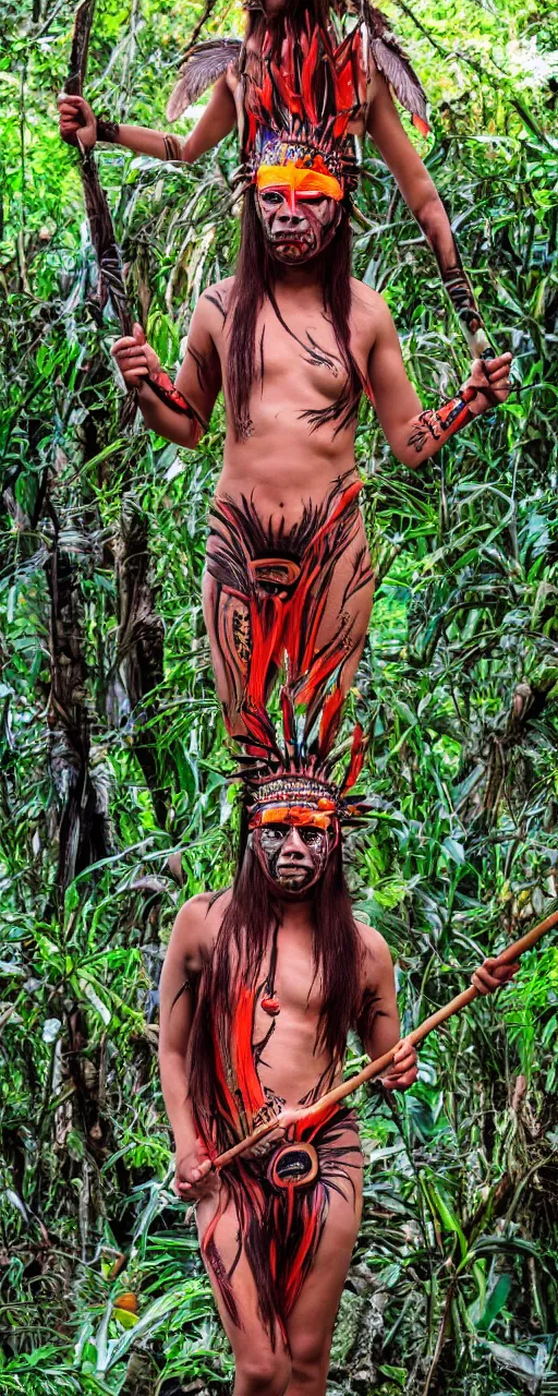 Indigenous Body Painting and Ritual Decoration