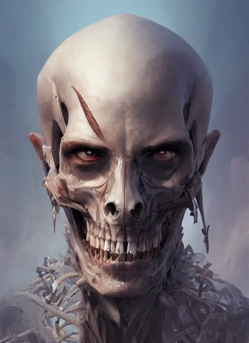 Image similar to a professional digital painting of a pirate with multiple jaws, beautiful bone structure, symmetrical facial features, intricate, elegant, concept art, sharp detail, focused, illustration, smooth render, art style by Ruan Jia and Mandy Jurgens and Ian Spriggs and William-Adolphe Bouguerea