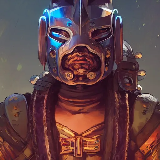 Image similar to cyberpunk viking helmet mask warrior goddess robot ninja fantasy, art gta 5 cover, official fanart behance hd artstation by jesper ejsing, by rhads, makoto shinkai and lois van baarle, ilya kuvshinov, ossdraws