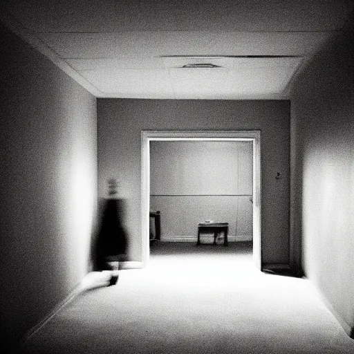 Image similar to the backrooms, shot on a early 2 0 1 0 s camera