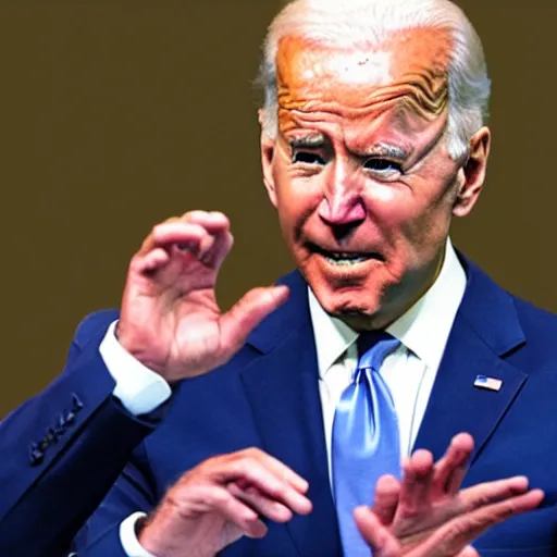 Prompt: Joe Biden doing a chidori