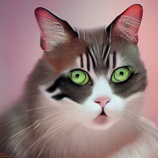 Prompt: the most amazing dream you ever had about botanical white girl cat portrait, hyper realistic, ambient lighting, concept art, intricate, hyper detailed, smooth, dynamic volumetric lighting, octane, cinematic