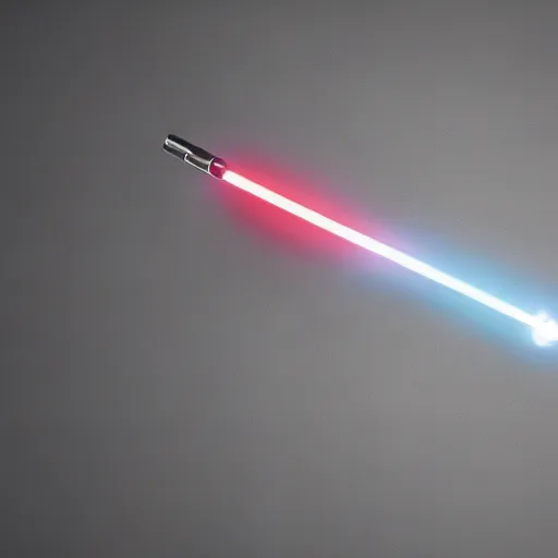 Image similar to darth vader's light saber redesign. octane 3 d render.