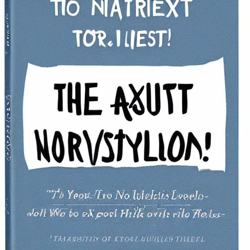 Image similar to new york times best seller book cover of the anxious parents guide to not freaking out so much