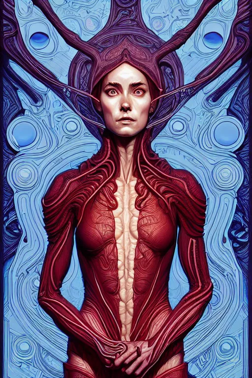 Prompt: digital art, centered full body of leto atreides,intricate, veins, by James Jean and by artgerm, by ross tran , ultradetailed, charachter design, concept art, trending on artstation,