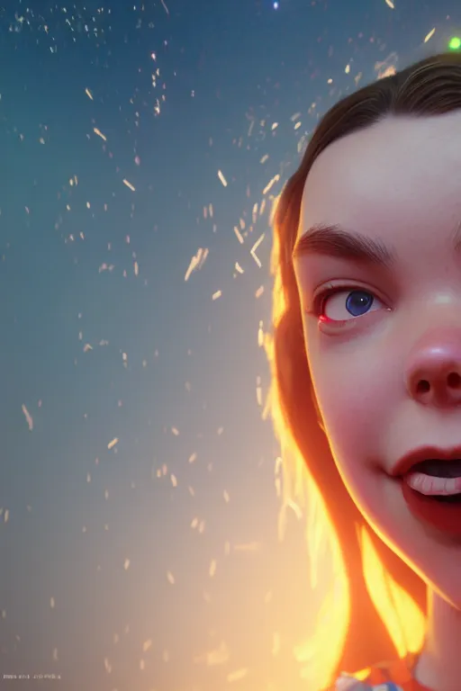 Prompt: anya taylor joy silly selfie, pixar, volumetric lighting, epic composition, hyper detailed, ultra realistic, sharp focus, octane render, volumetric, ray tracing, artstation trending, cgsociety, sense of awe, 4 k