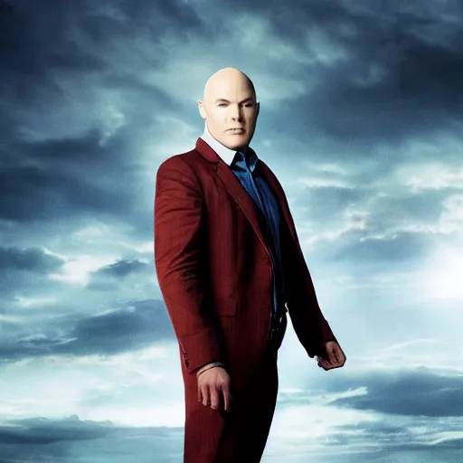 Prompt: lex luthor deom smallville, photograph