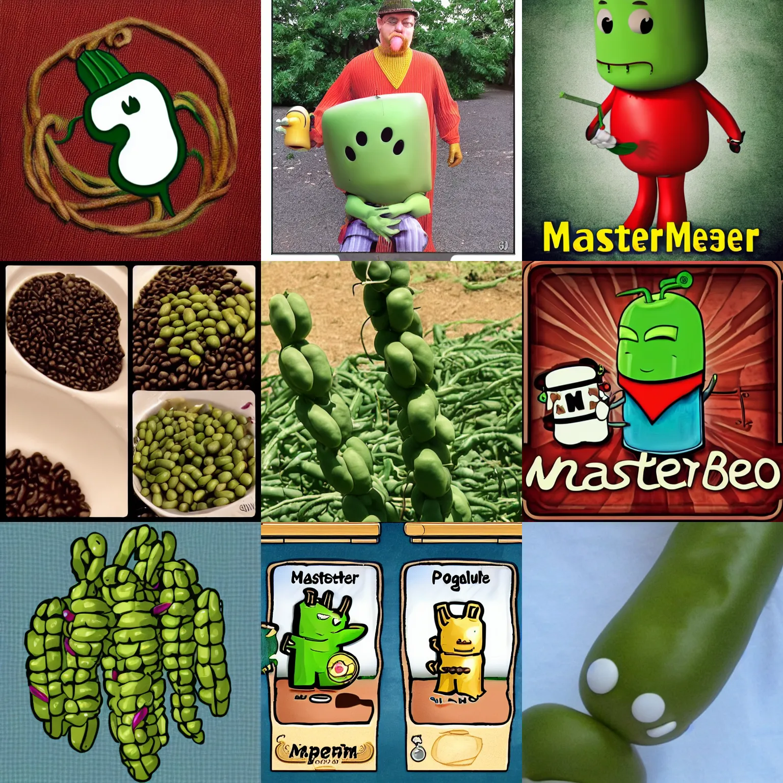 Prompt: masterbean