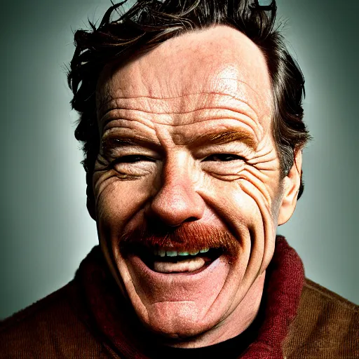 Image similar to closeup portrait of happy bryan cranston mouth filled with cranberies, submerged in cranberries, food photography, natural light, sharp, detailed face, magazine, press, photo, steve mccurry, david lazar, canon, nikon, focus