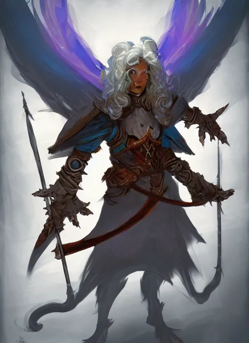 Prompt: dungeons and dragons art of air genasi arch wizards, concept art, intense, illustration. highly detailed, fantasy, trending on artstation,