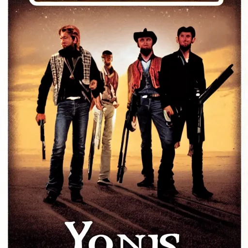 Prompt: young guns movie novelization book