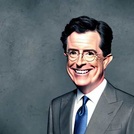 Image similar to stephen colbert in lord of the rings