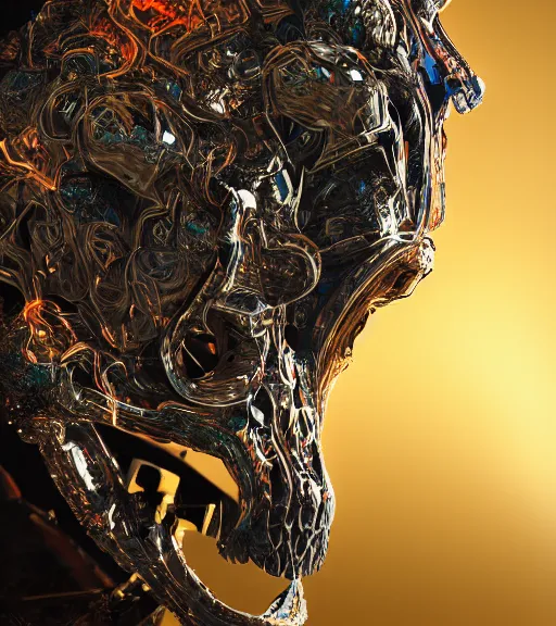 Image similar to portrait of a fantasycore glitchcore deformed animal skull in a helmet. intricate abstract. intricate artwork. celestial. prismatic, by Alex Stevenson Diaz, disney, pixar. octane render, CGSociety very coherent symmetrical artwork. cinematic, hyper realism, high detail, octane render, 8k, holographic accents