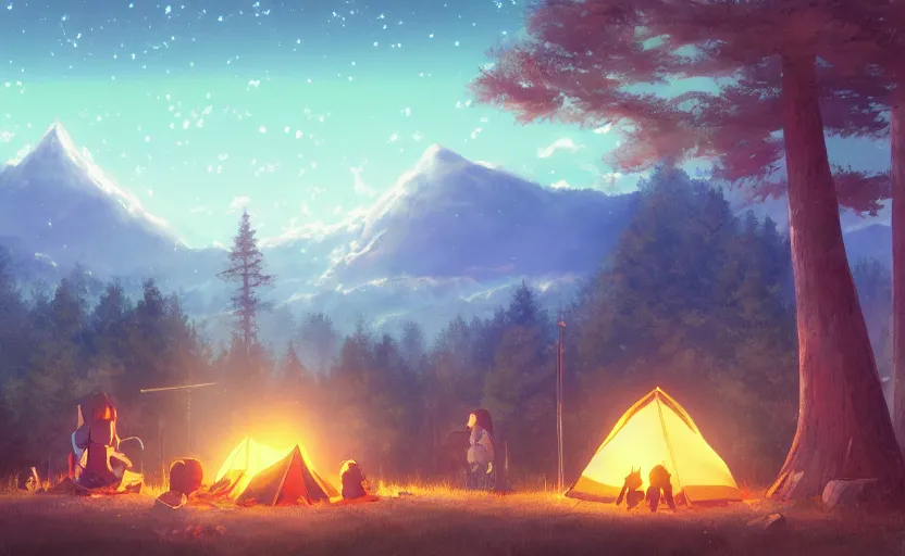 Laid-Back Camp Movie Gets a New Trailer & Candid Screenshots