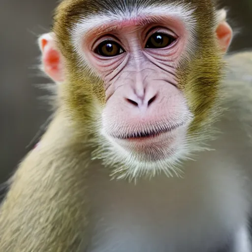 Image similar to monkey portrait