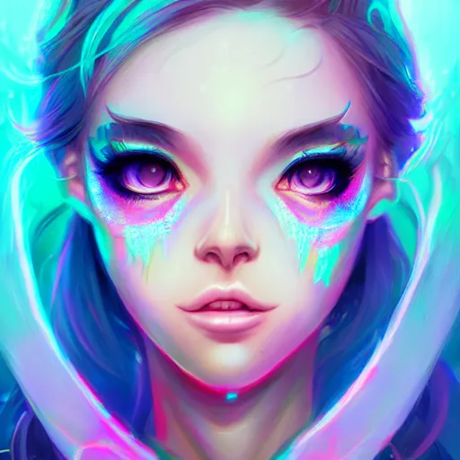 Image similar to a portrait of a beautiful raver, art by lois van baarle and loish and ross tran and rossdraws and sam yang and samdoesarts and artgerm, digital art, highly detailed, intricate, sharp focus, Trending on Artstation HQ, deviantart, unreal engine 5, 4K UHD image