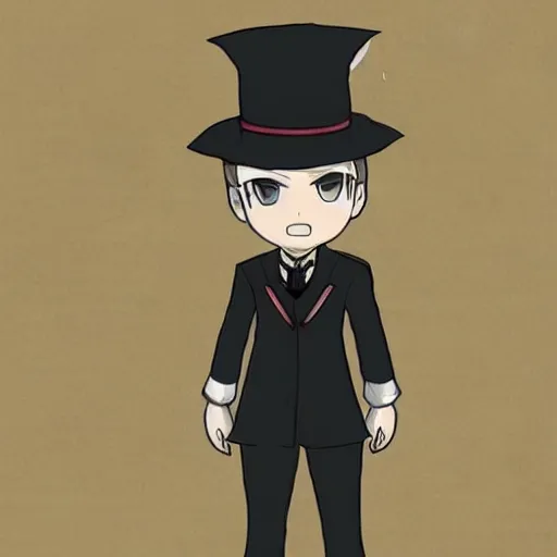 Image similar to concept art for a new danganronpa headmaster