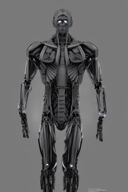 Image similar to symmetry!! full body female human anatomy concept, cybernetic implants, gun metal grey, mechanized limbs, muscular system reference, digital art, in the style of ben lol, brian sum, ramil sunga, herbert lowis, furio tedesschi, christopher cao, artstation, pinterest, deviantart, photoshop, octane render, unreal engine