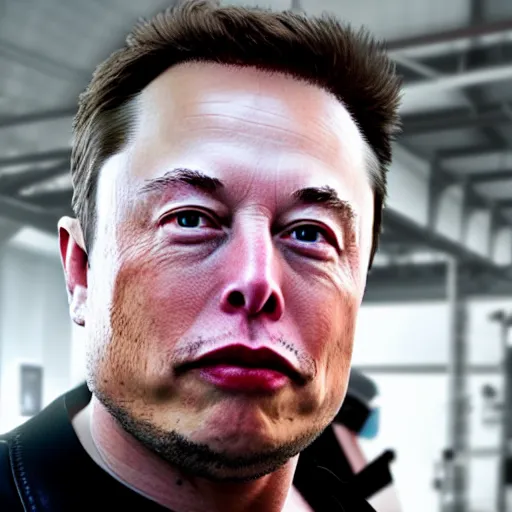 Image similar to Elon Musk in Sons of anarchy very detail4K quality super realistic