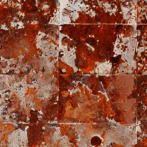 Prompt: mars aerial photography, crusty rusty white drizzled collage