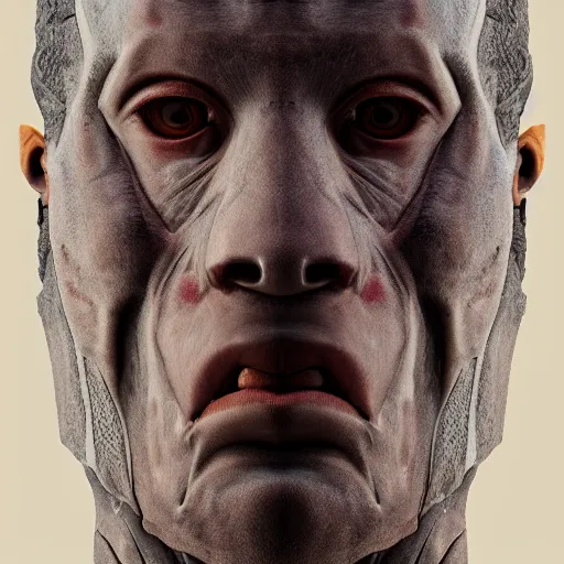 Prompt: symmetric digital portrait of yautja - prometheus extremely pale humanoid known as the engineer in a bio suit - hybrid, sharp focus, award - winning scifi masterpiece, hyper realistic, intricate details, 8 k, hdr, octane render