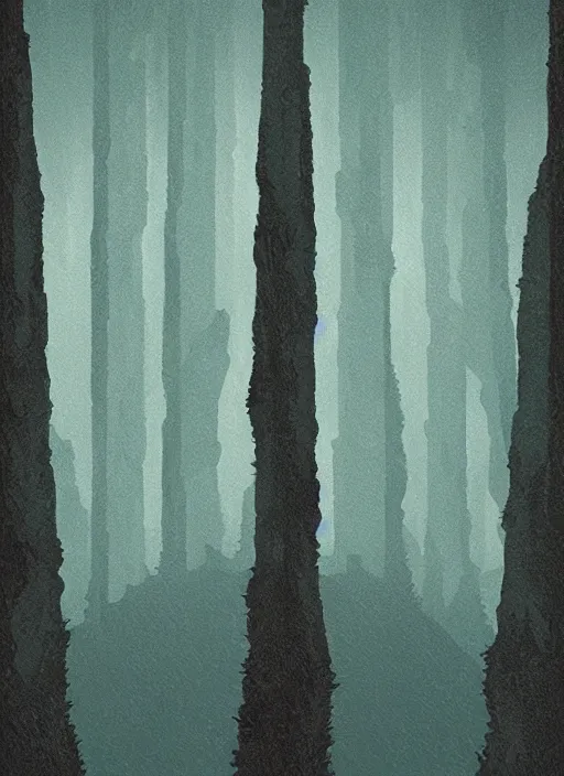 Image similar to twin peaks movie poster art by petros afshar