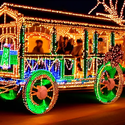 Prompt: Main Street Electrical Parade