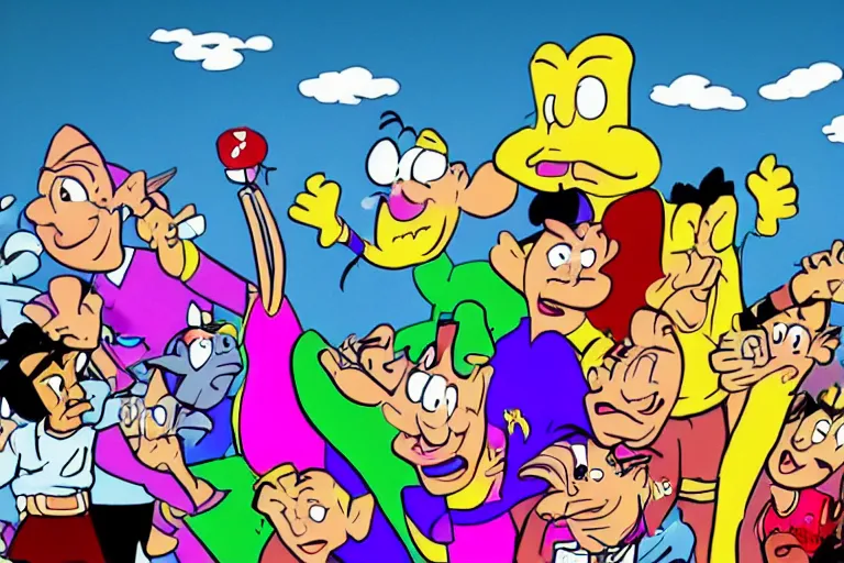 Prompt: that famous cartoon never existed, 4k