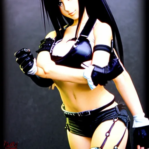 Image similar to tifa lockheart by masamune shirow