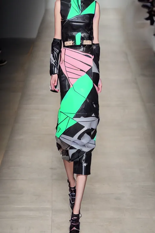 Image similar to jet set radio valentino ss 1 5 soft grunge scifi dress