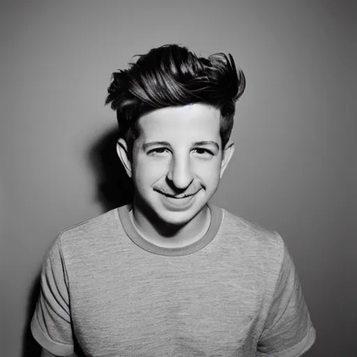 Image similar to charlie puth photographed by terry richardson