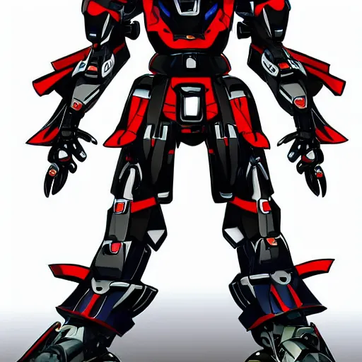 Prompt: samurai mecha suit, concept art, high quality