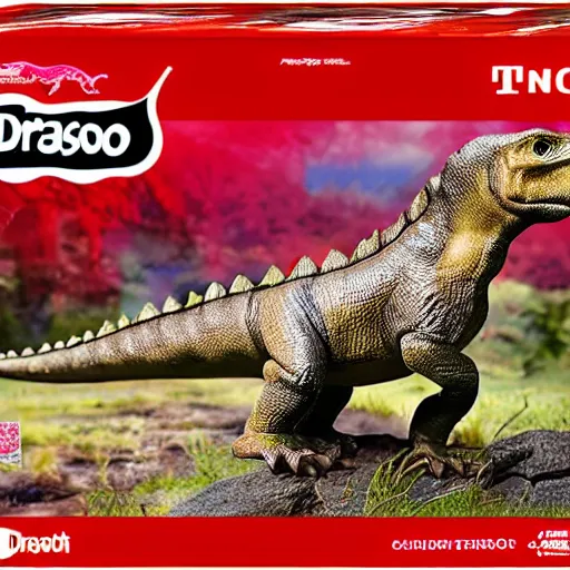 Prompt: dinosaur schleich toys t