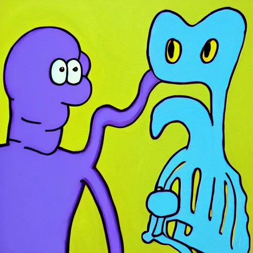 bold and brash painting squidward | Stable Diffusion | OpenArt