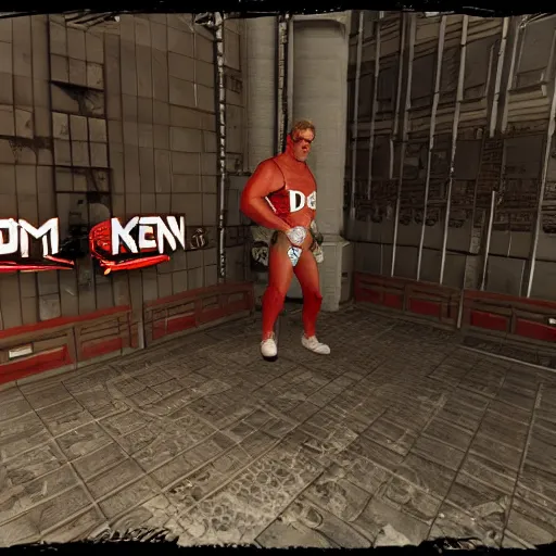 Image similar to duke nukem as a model inside source engine