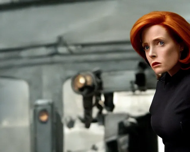 Prompt: dana scully in transformers (2007)