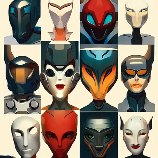 Image similar to face icon stylized minimalist metabots, loftis, cory behance hd by jesper ejsing, by rhads, makoto shinkai and lois van baarle, ilya kuvshinov, rossdraws global illumination